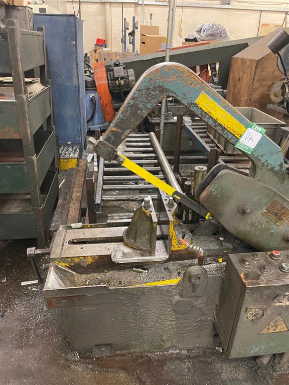 Used Excel Saw with Conveyor - 1st Machinery