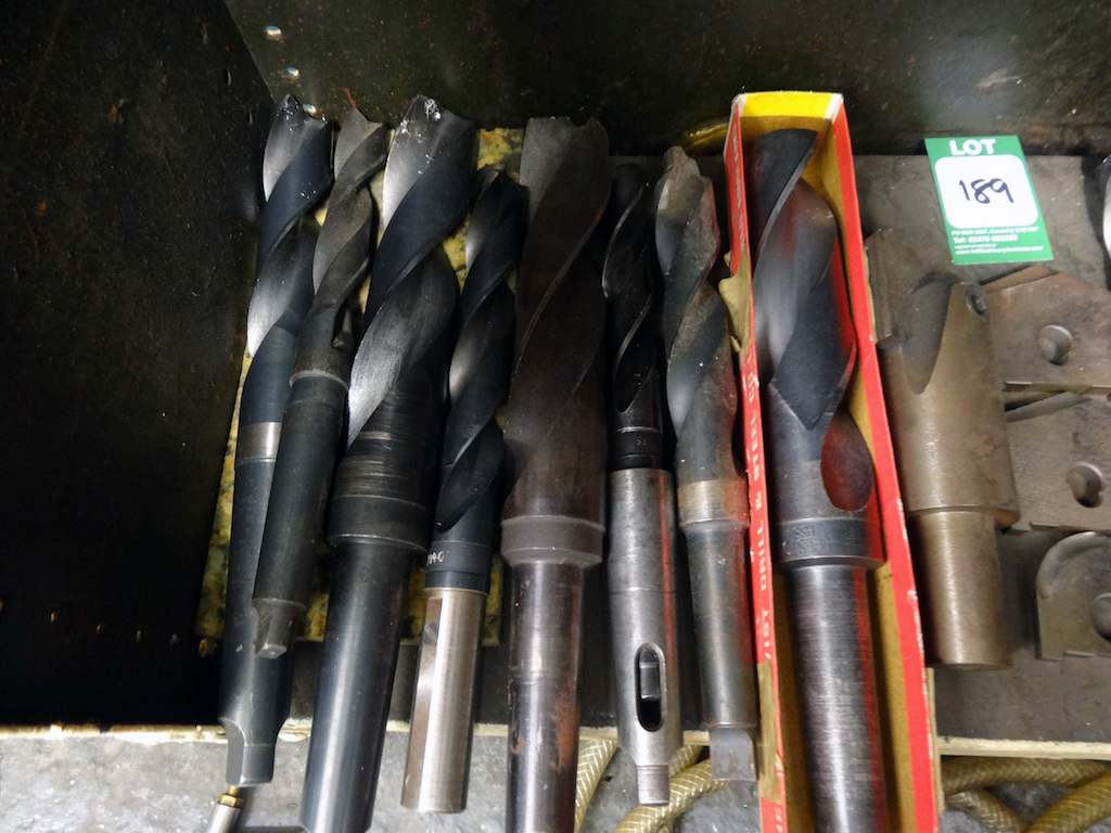 3 Boxes of Large Drills - 1st Machinery