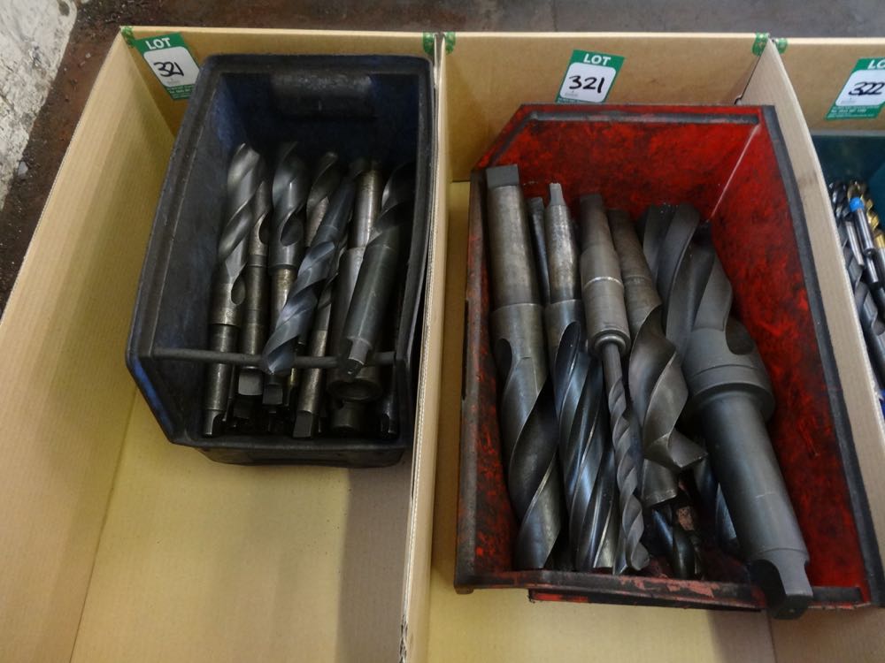 2 Boxes of large morse taper drills - 1st Machinery