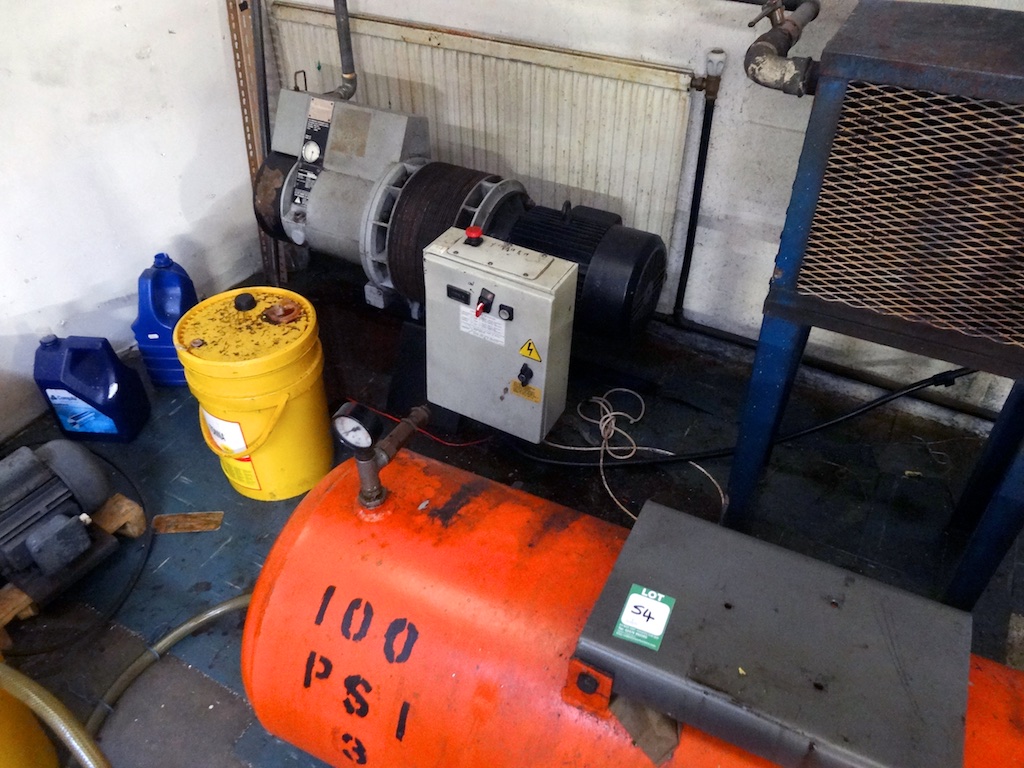 Hydrovane 43 Compressor with Receiver - 1st Machinery