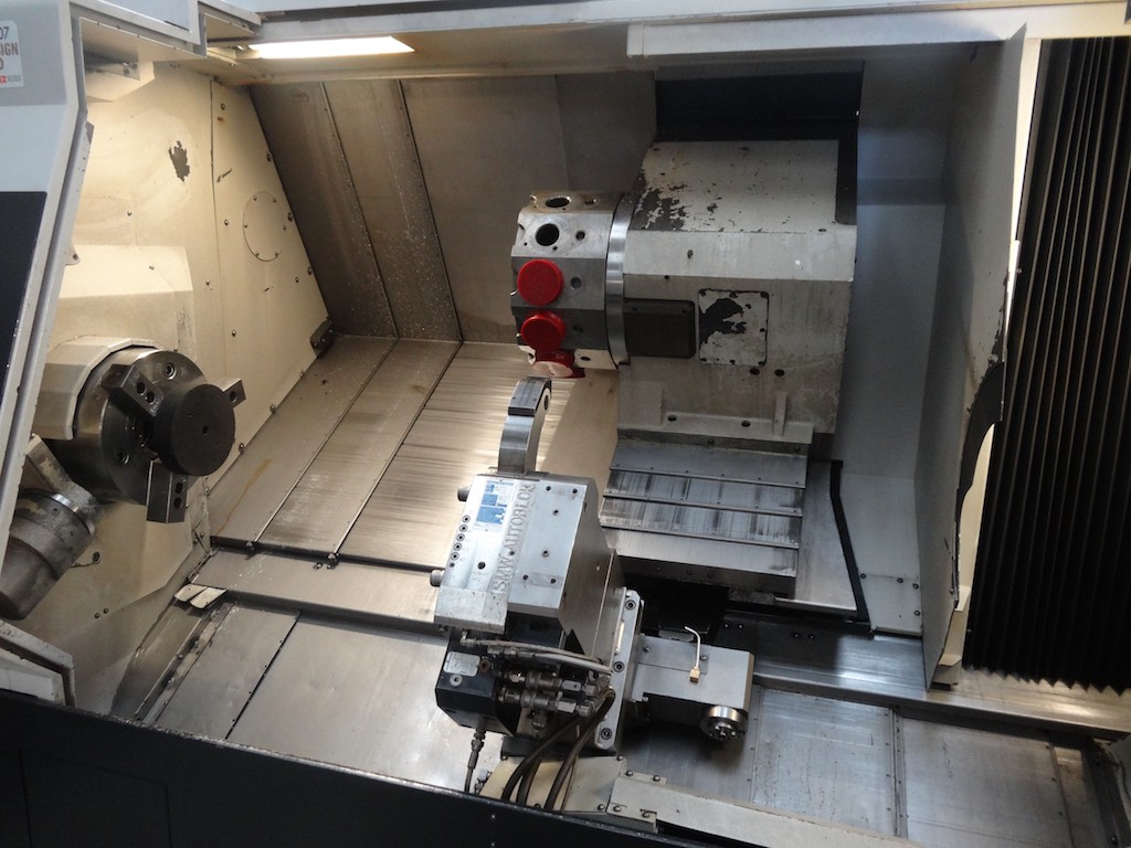 Mazak Quickturn 350-ii My Cnc Lathe With Hydraulic Steady (may 2008 