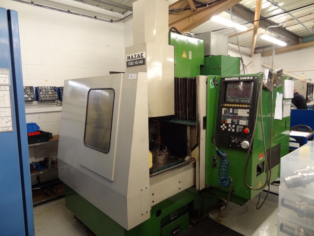 MAZAK Model VQC 15 40 Vertical Machining Solutions 1st Machinery