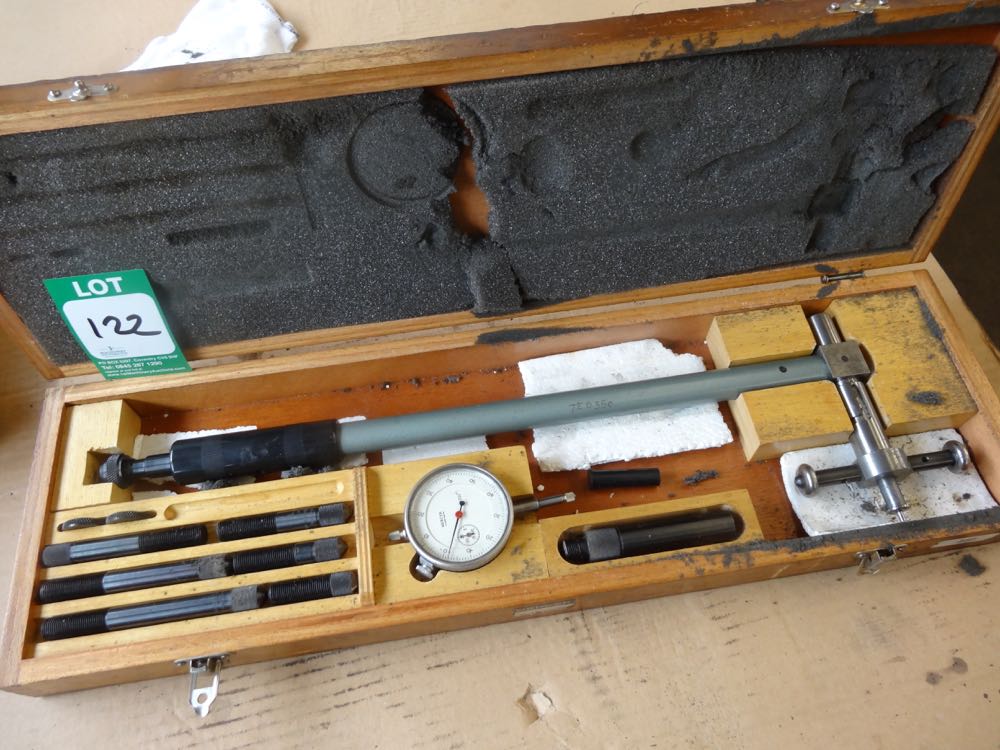 Internal bore gauge set with mercer clock - 1st Machinery